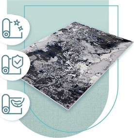 Koberec Dywilan Stylish 16 svetlosivý / modrý