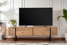 TV stolík v dekore borovice v prírodnej farbe 180x50x29,5 cm Serenity – Kalune Design