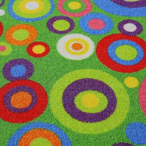 Spoltex, AKCIA: 150x150 cm Detský metrážny koberec Candy 24, šíře, viacfarebná, filc, detská izba