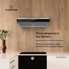 Klarstein Contempo Neo, digestor, podskrinkový, recirkulácia, 175 m³/h, SenseControl, integrované dotykové ovládanie