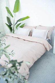 INTERMEDIC SK Luxusné saténové obliečky by Queen Plačková – béžové 140×200 / 200×220 cm Veľkosť: 200x220/2x70x90 cm