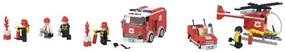 lupilu®  Stavebnica Clippy L (hasičská stanica)  (100395513)