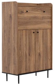 Komoda KB90 Peczo PC03, Farby: brandy castello / brandy castello + čierna