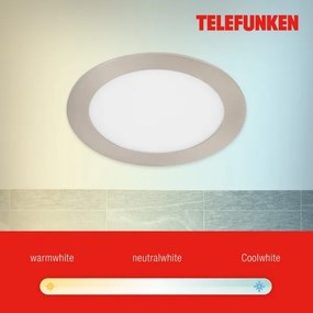 Telefunken 309402TF - LED RGBW Stmievateľné svietidlo LED/12W/230V IP23 Wi-Fi Tuya