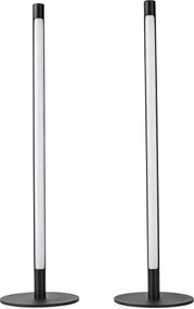 Nedis WIFILD10RGBW-SADA 2xLED RGBIC Stm. stolná lampa LED/36W/230V 2700-6500K+DO