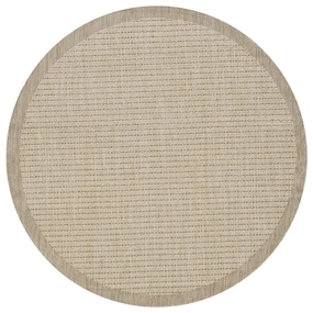 Béžový okrúhly vonkajší koberec ø 160 cm Giza – Ayyildiz Carpets