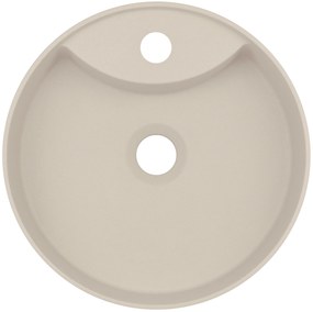 Deante Silia, granitové umývadlo na dosku 360x360x125 mm, béžová, DEA-CQS_5U4B