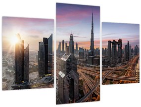 Obraz - Panorama Dubaja (90x60 cm)