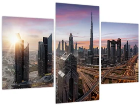 Obraz - Panorama Dubaja (90x60 cm)
