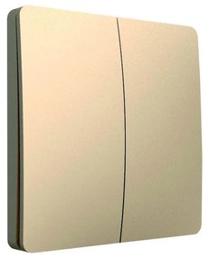 Kinetický bezdrôtový vypínač 2P IP67 zlatý