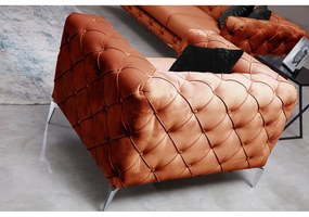 Oranžové kreslo Como – Artie