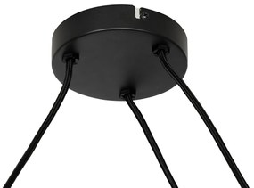 Dizajnové závesné svietidlo biele 50 cm 3-svetlo - Plu