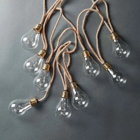 BULB LIGHTS Svetelná reťaz žiarovky 15 svetiel