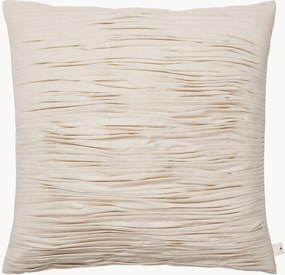 Ručne vyrobený poťah na vankúš z organickej bavlny Falda