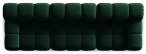 Zelená zamatová pohovka 282 cm Bellis – Micadoni Home