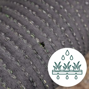 Artificial grass specialists, Umelá tráva Princess, vyrezať kruh, šíře 4m, zelená