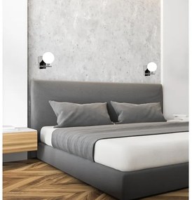 Nástenná lampa RAISA 1xG9/40W/230V lesklý chróm