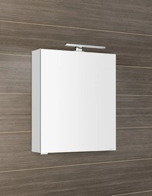 Sapho Sapho, MIRRÓ galérka s LED osvetlením, 60x70x16cm, ľavá/pravá, biela, MC060-0030