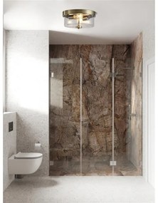 Searchlight 61321-6SB - Stropné svietidlo EMPIRE 6xE14/60W/230V IP44