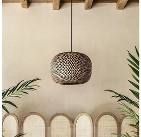 Atmosphera - Luster na lanku SINAI 1xE27/40W/230V bambus