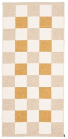 Okrovožlto-béžový vnútorný a vonkajší behúň 70x160 cm Pix Vanilla Ochre – Pappelina