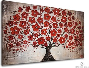 Autorská reprodukcia na plátne STROM XOBBI187E1