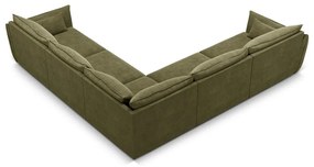 Zelená rohová pohovka (variabilná) Vanda - Mazzini Sofas