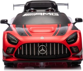 LEAN CARS Mercedes AMG GT3 Červené batériové vozidlo