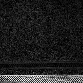 FROTÉ UTERÁK ABBIE SADA 3KS 70X140 CM ČIERNA