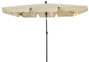 Záhradný slnečník FLOKS 200x125 cm béžový