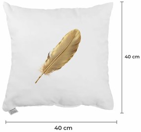 Dekoratívny vankúš Golden 40x40 cm EMI