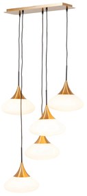 Gocce visiaca lampa zlatá 70x140 cm