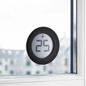 Digitálny vonkajší teplomer O 8 cm čierny Eva Solo