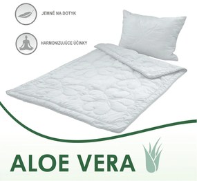 Vankúš Aloe Vera White | 70x90 cm, Rozmery 70x90 cm