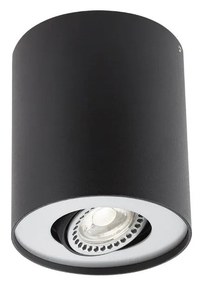 Stropné svietidlo REDO KATO PL 1X50W GU10 BK 01-1307
