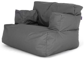 Sedací vak ve tvaru křesla Relax šedý