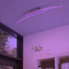 Eglo 97909 - LED RGB Stmievateľný prisadený luster FRAIOLI-C 2xLED/17W/230V