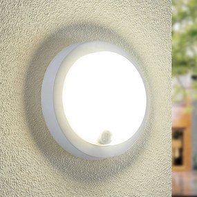 Prios Lakin vonkajšie LED svietidlo, snímač, biela