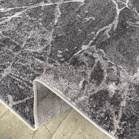 DY Panamero 25 Sivý moderný koberec Rozmer: 80x150 cm