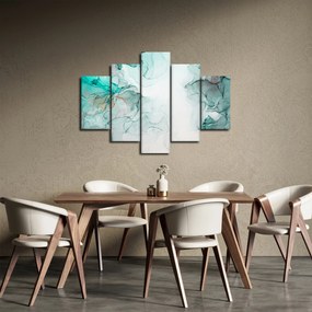 Obraz - Atramentová abstrakcia 2 (150x105 cm)