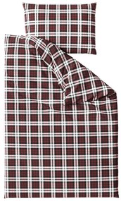 Bavlnené obliečky BLOCK červené Rozmer obliečky: 70 x 90 cm | 140 x 200 cm
