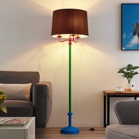 Lindby Christer stojaca lampa, viacfarebná, 160 cm