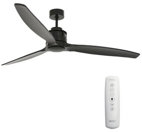Lucci air 210508 - Stropný ventilátor AIRFUSION AKMANI paulovnia/čierna + DO