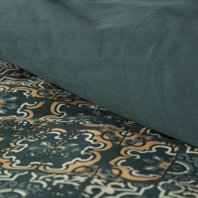 SATÉNOVÉ OBLIEČKY SPRING69 140X200 CM, 1 KS 70X80 CM VZOROVANÉ