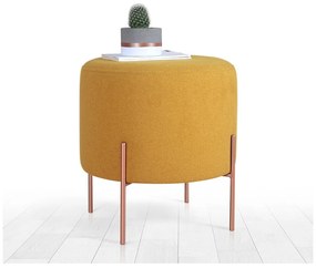 Taburet v horčicovej farbe Copper – Artie
