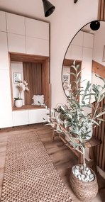 Flair Rugs, AKCIA: 60x150 cm Kusový koberec Chunky Jute Sol Natural, hnedá, chodba / predsieň