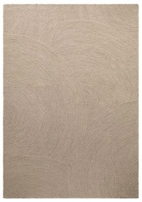 Béžový ručne tkaný vlnený koberec 120x180 cm Eleni Light Beige – Hanse Home