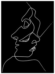 Koberec Rizzoli Faces, 80 x 140 cm