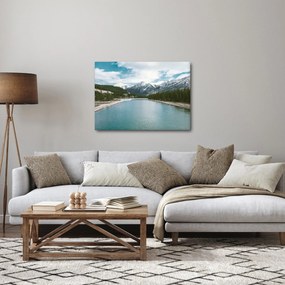Obraz horskej krajiny (70x50 cm)