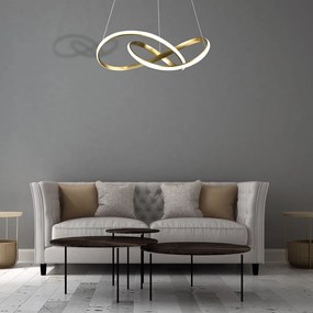 Závesné LED svietidlo Cappio, 1x LED 36w, 4000k, g